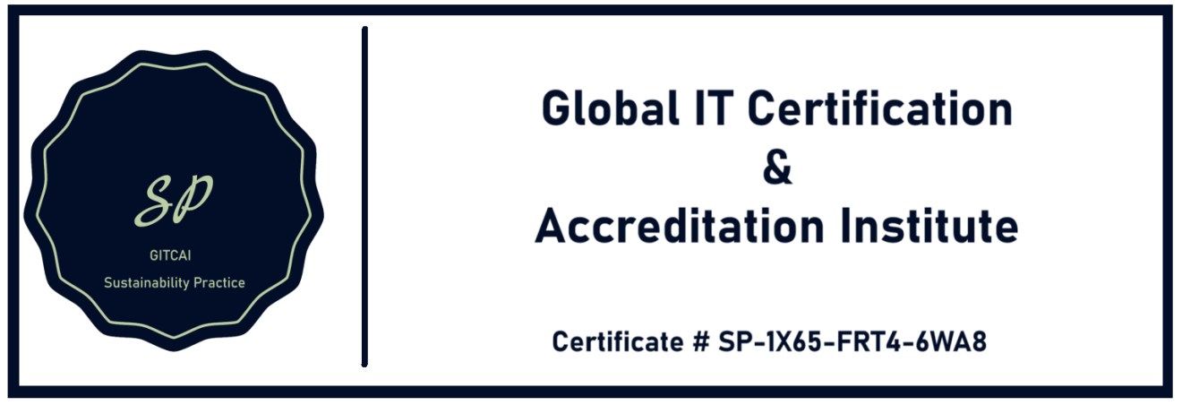 Sustainability Practice Certified